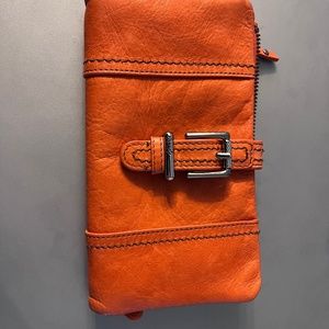 Leather card wallet